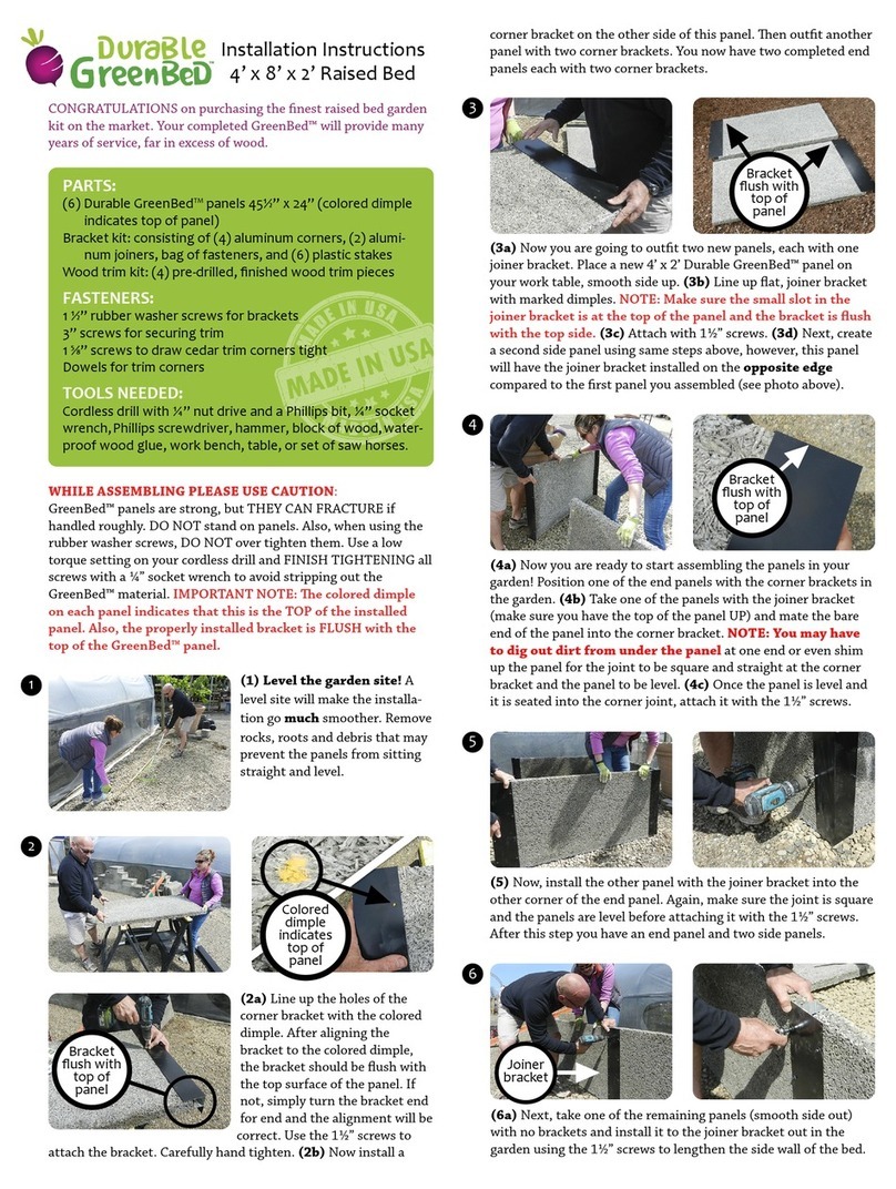 DURABLE GreenDed quick start guide