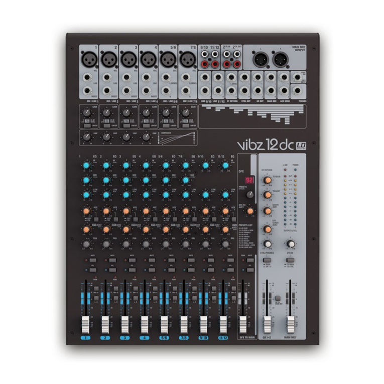 LD VIBZ 12 user manual