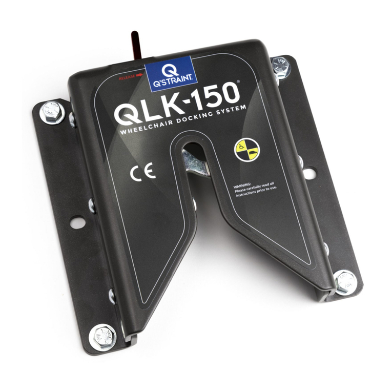Q'STRAINT QLK-150 User manual Q'STRAINT QLK-150 User manual