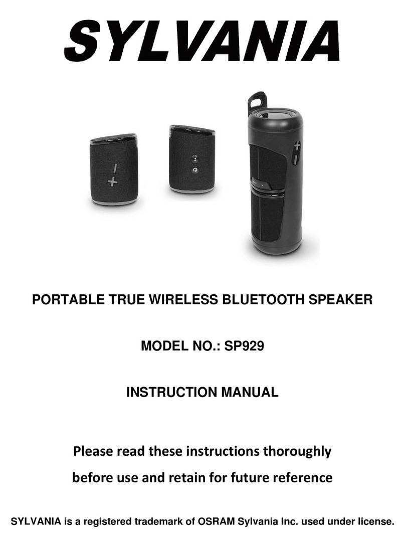 Osram SYLVANIA SP929 instruction manual