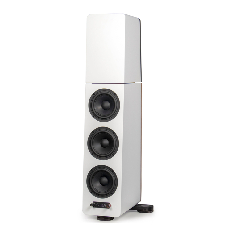Verity Audio Lakme owner's manual