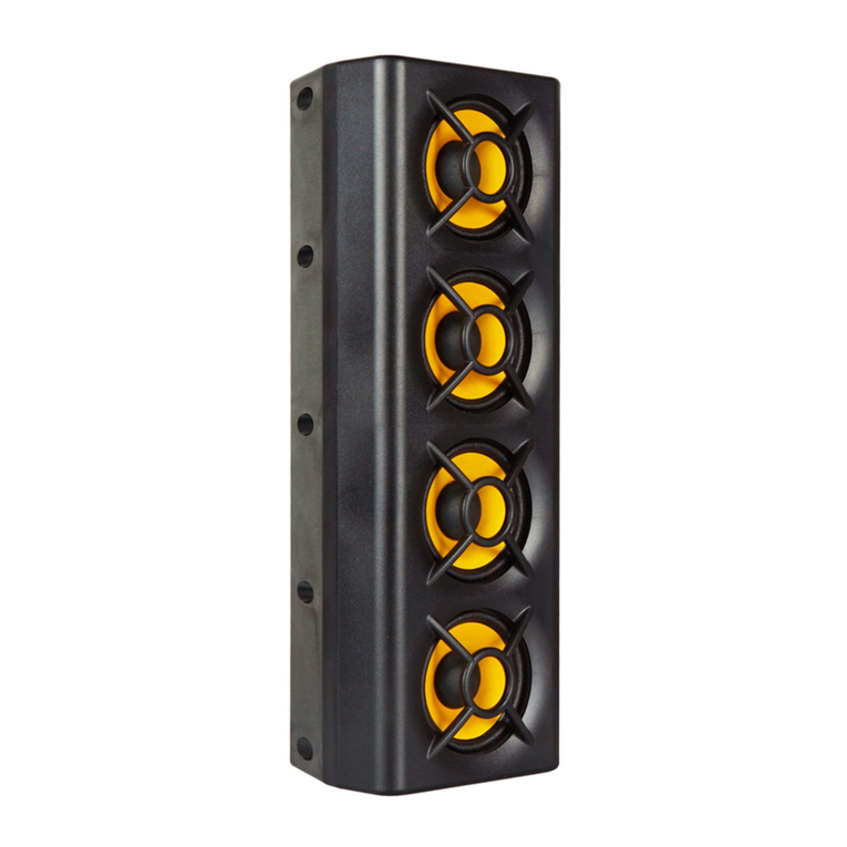 Mark Audio ERGO 1S 121 owner's manual