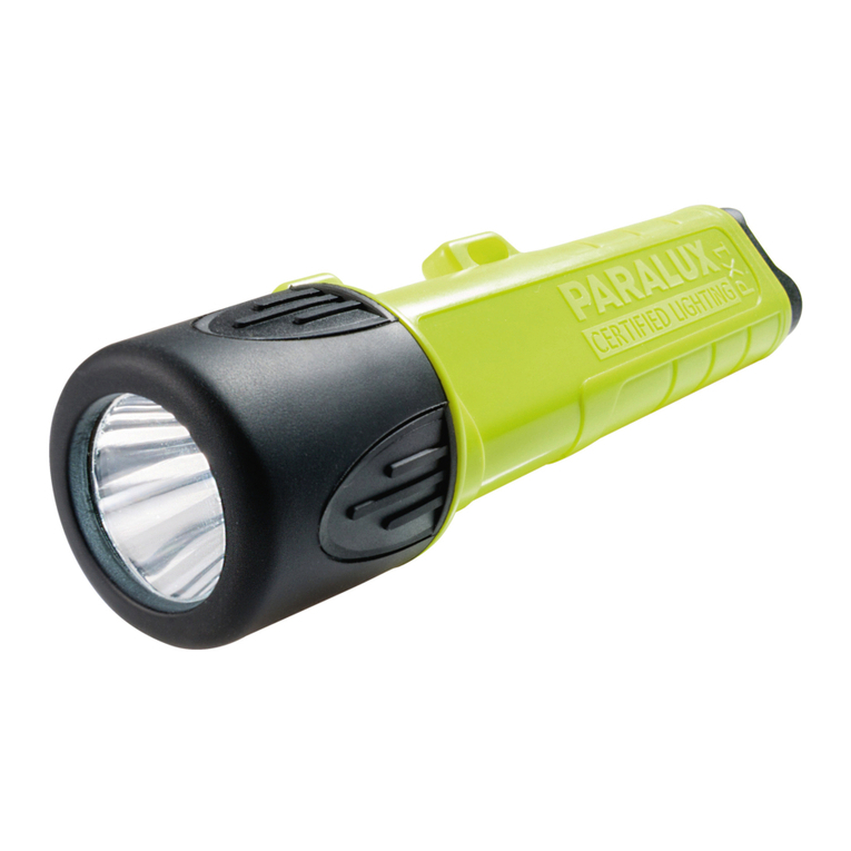 Parat PARALUX PX 1 Operating instructions and important notes