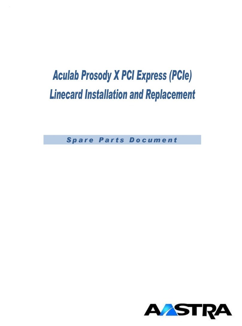 aculab E1 installation and replacement