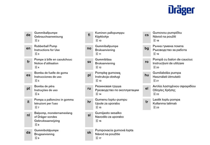 Dräger 68 01 933 Instructions for use