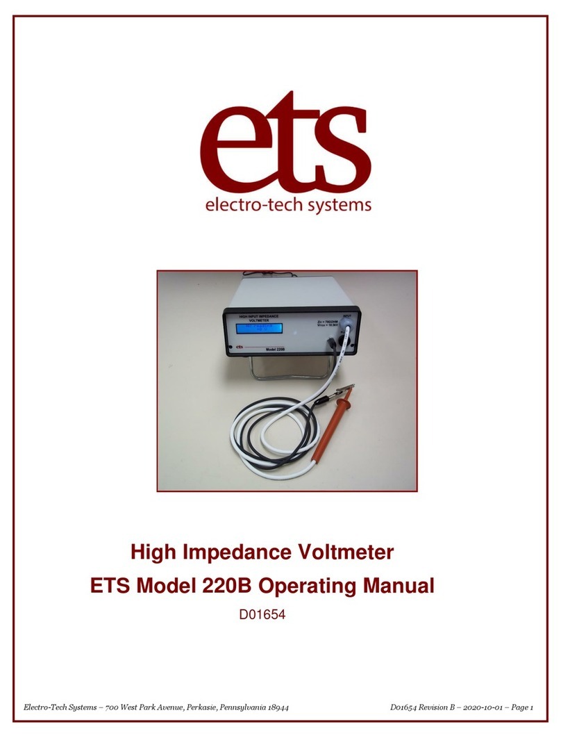 ETS 220B operating manual