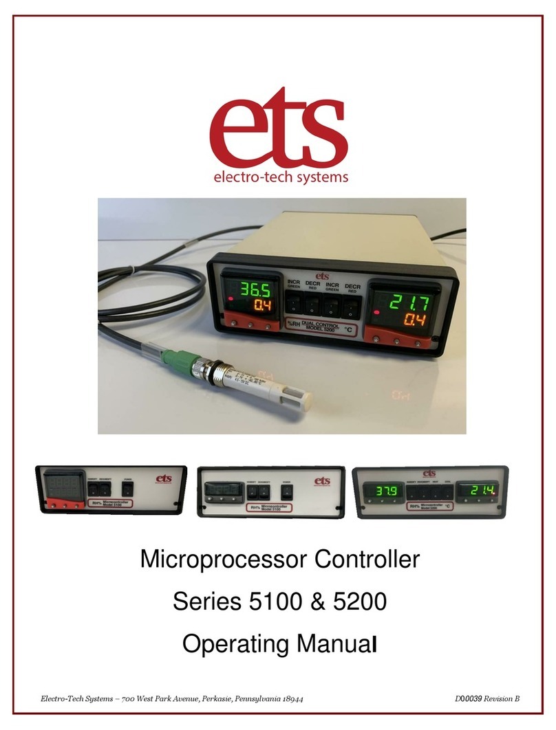 ETS 5100 Series operating manual