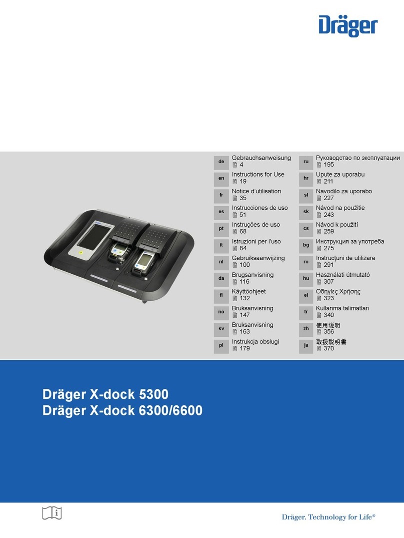 Dräger X-dock 5300 User manual