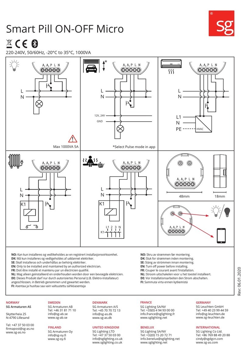 SG Smart Pill ON-OFF Micro manual