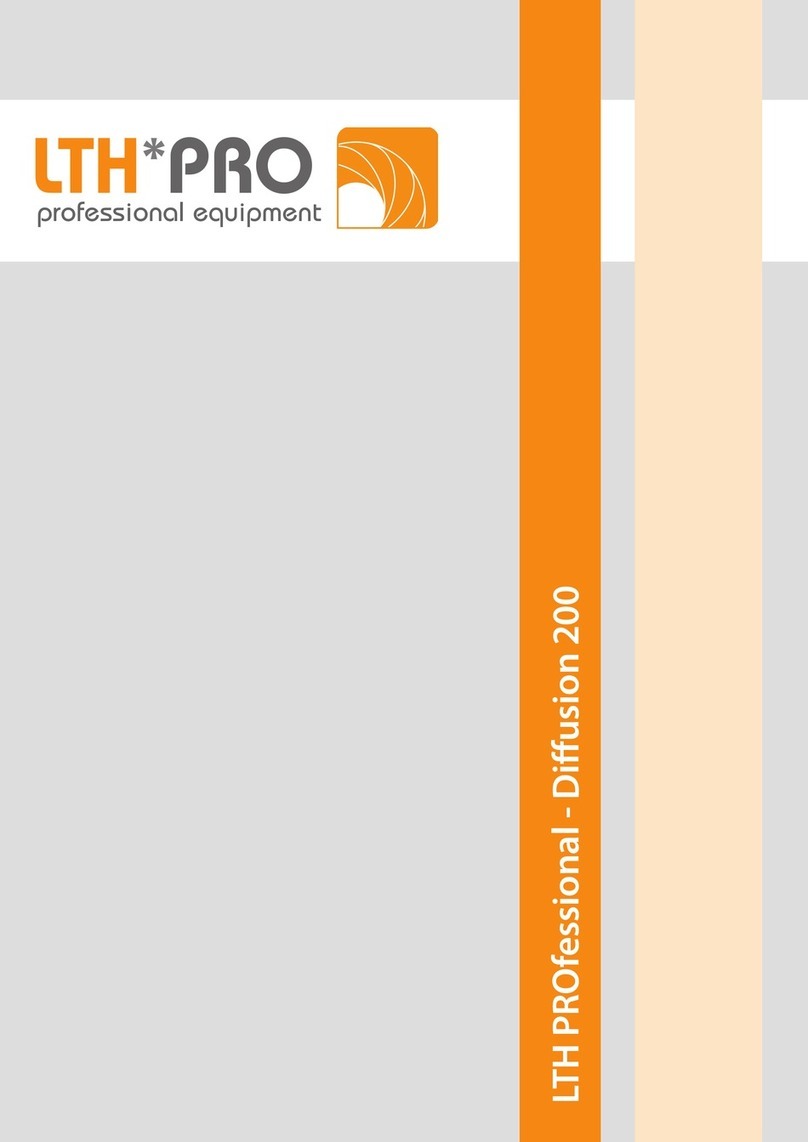 LTH PRO PROfessional Diffusion 200 manual