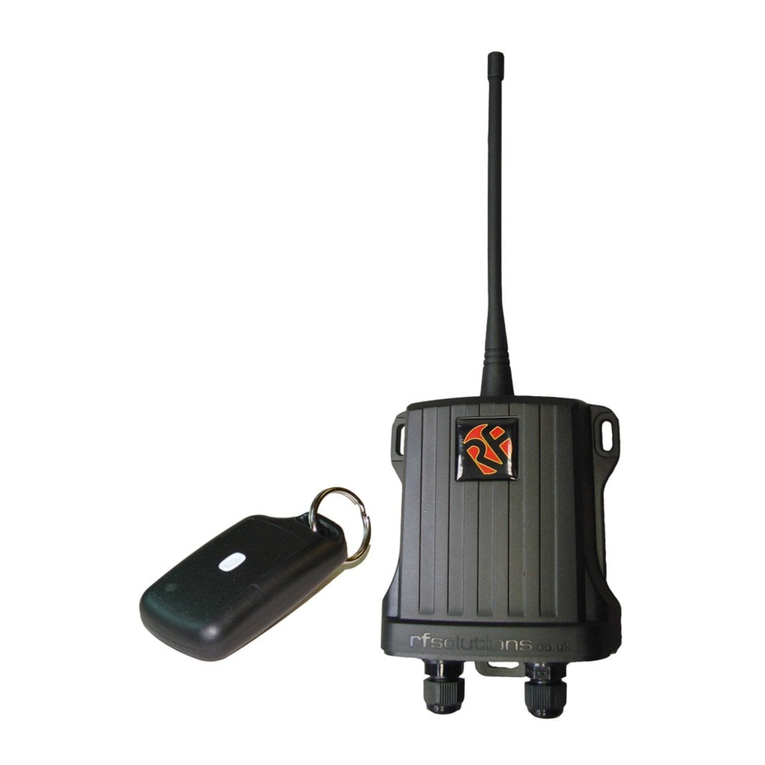 RF SOLUTIONS Hornet-S1 User manual
