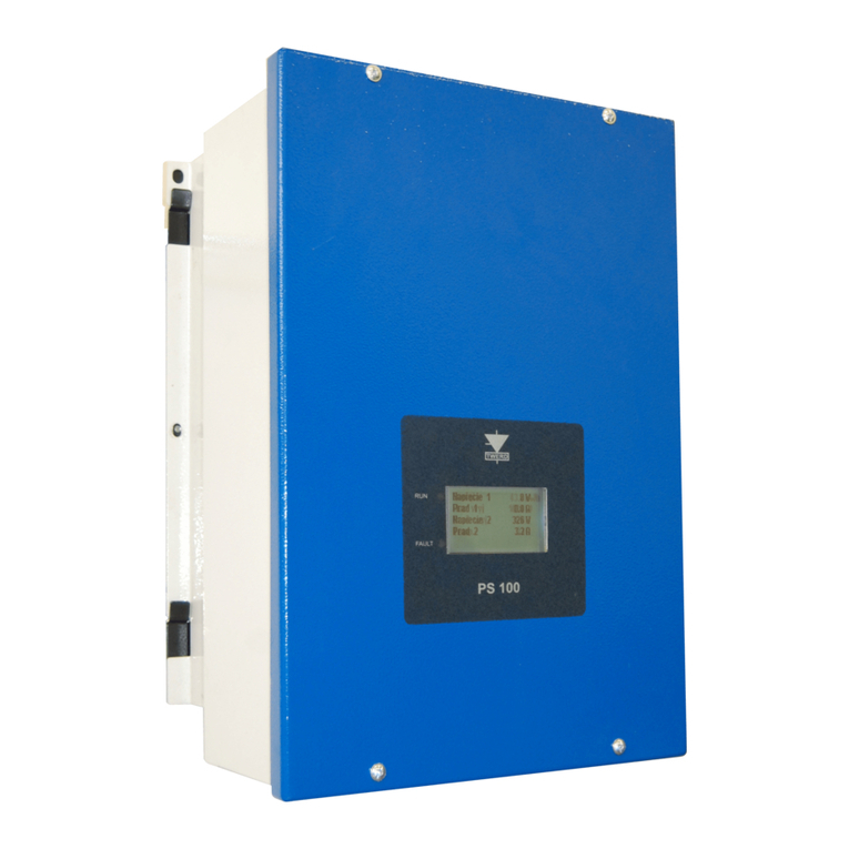 TWERD Power Electronics PS100-PV user manual