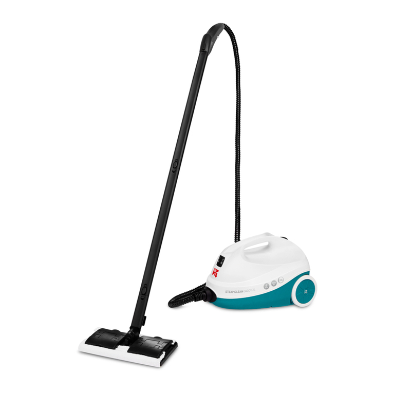 Di4 SteamClean Caddy XL Instructions for use