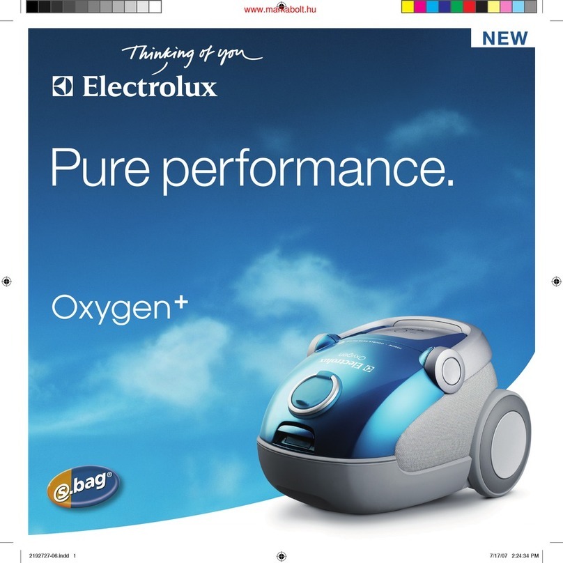 Electrolux Oxygen+ manual