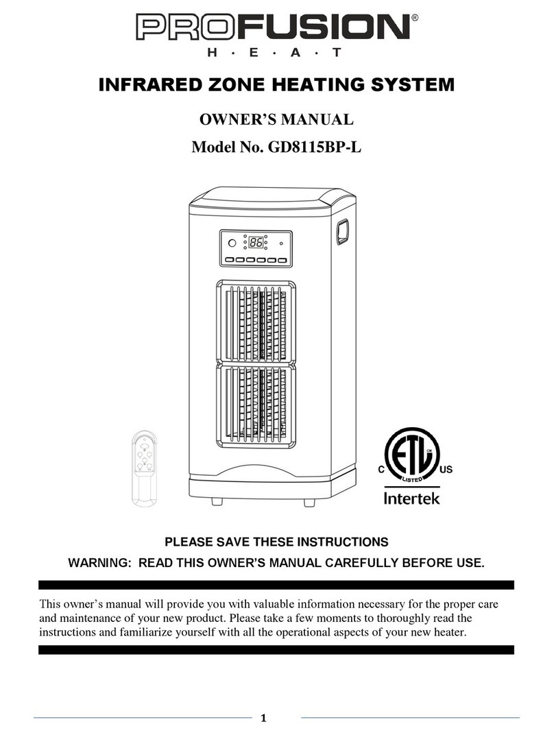 ProFusion GD8115BP-L owner's manual