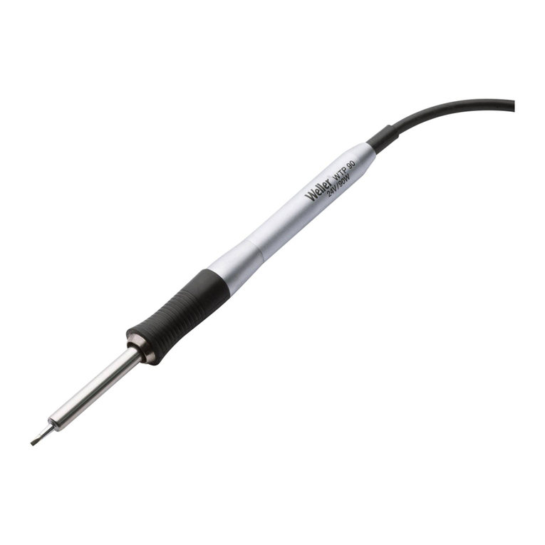 Weller WTP 90 Operating and installation instructions
