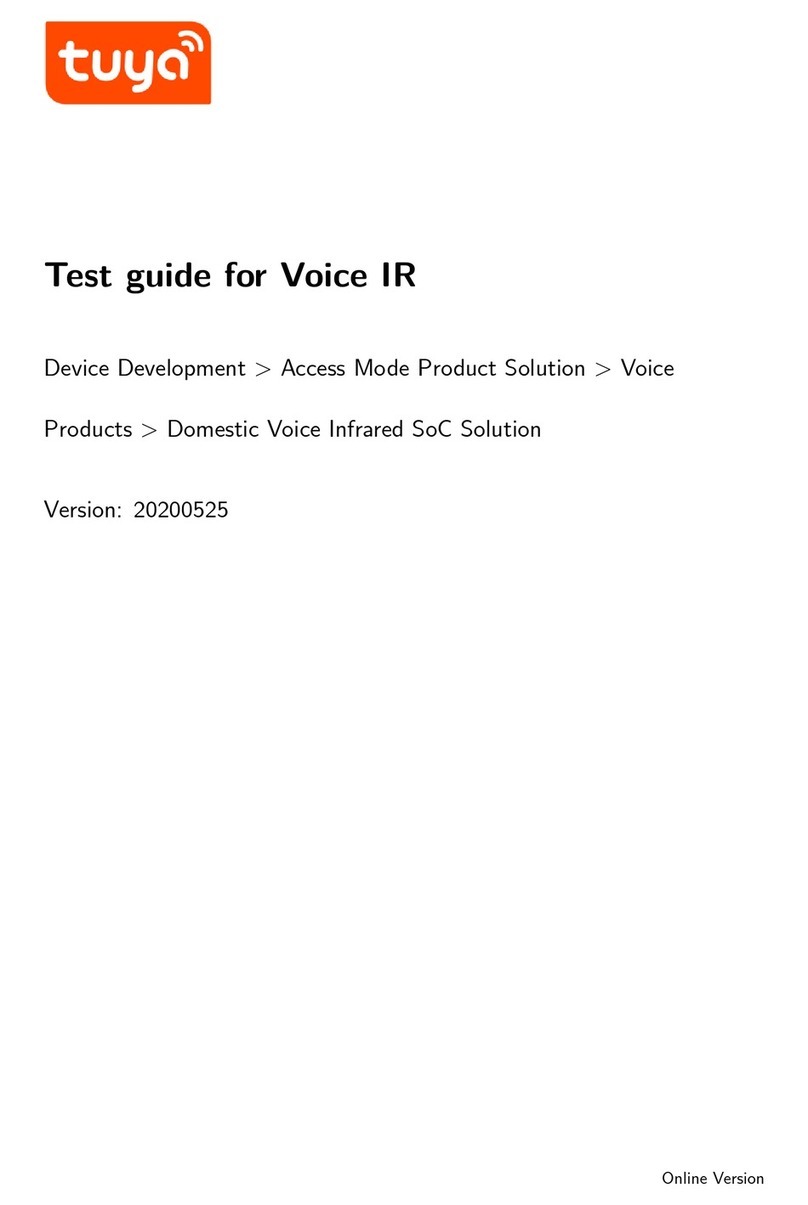 TUYA Voice IR Test guide