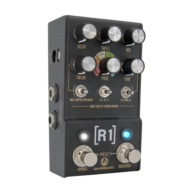 Walrus Audio MAKOSERIES R1 instruction manual
