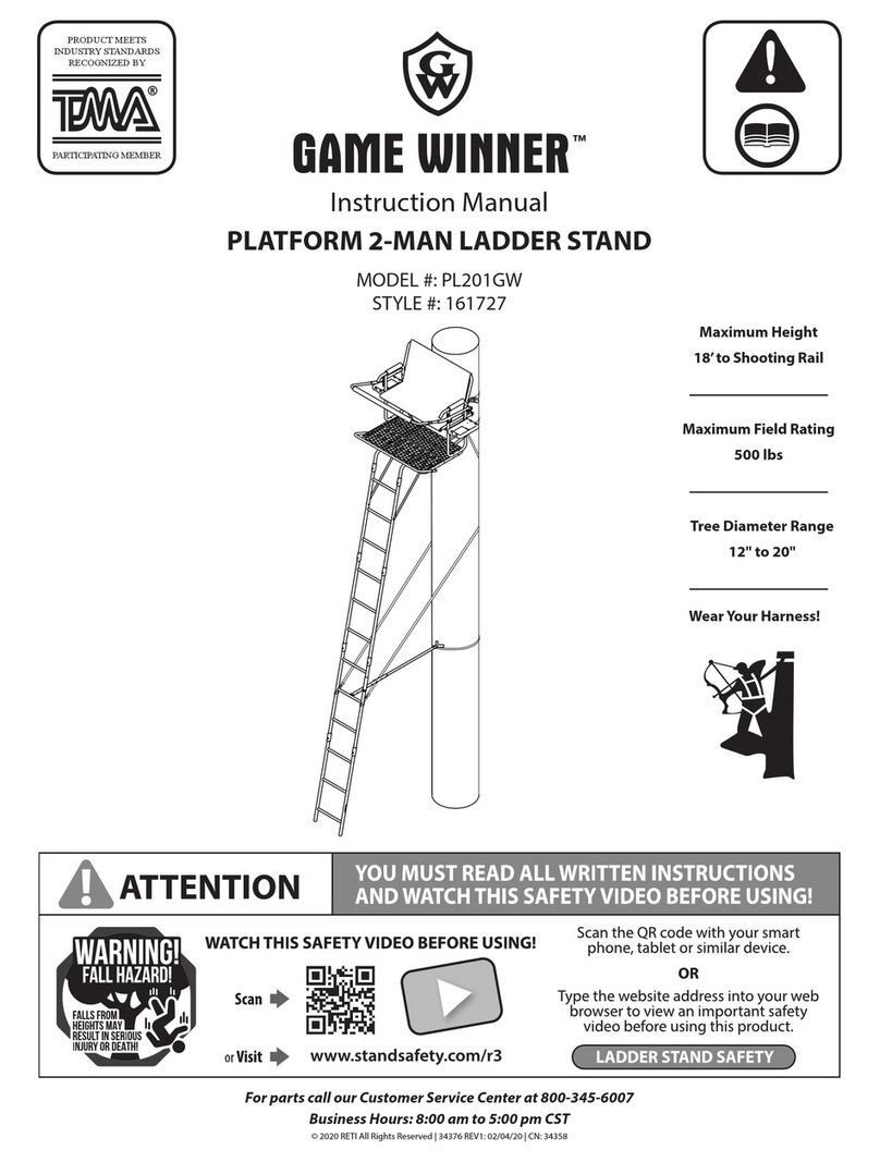 Game Winner PL201GW instruction manual