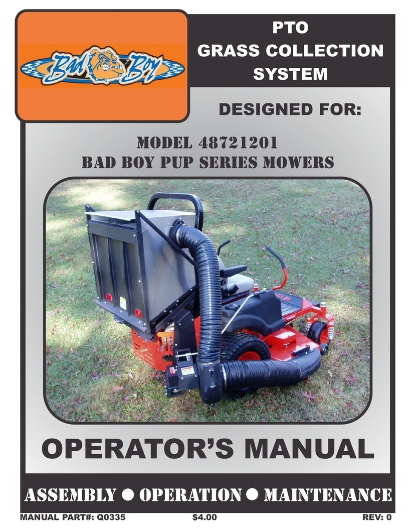 Bad Boy PUP Series User manual