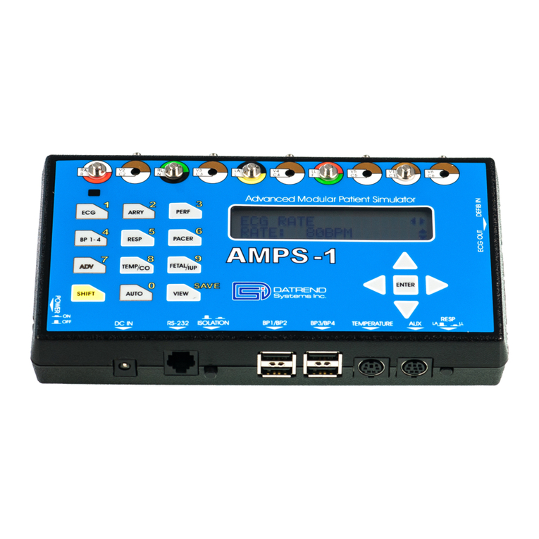 DATREND Systems AMPS-1 operating manual