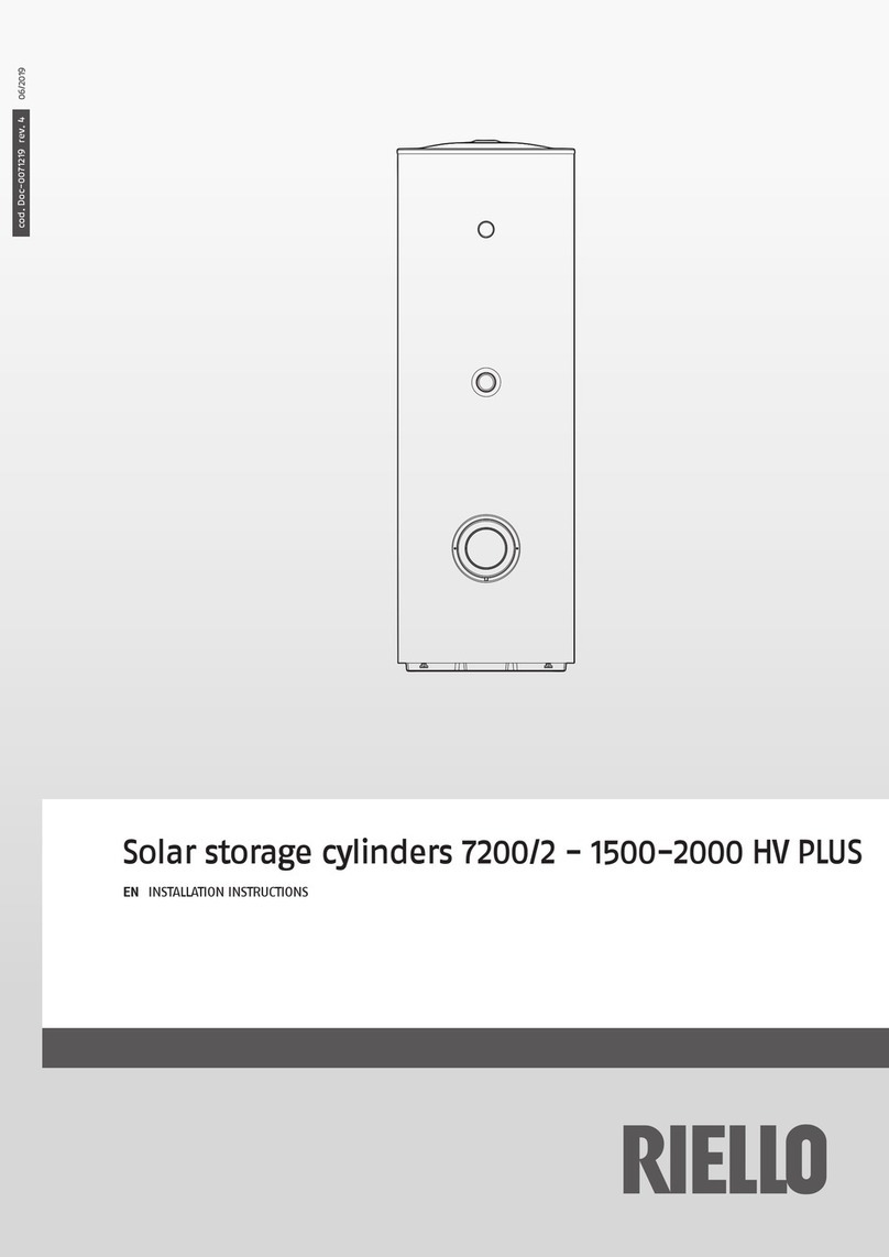 Riello 7200/2-1500 HV PLUS installation instructions Riello 7200/2-1500 HV PLUS installation instructions