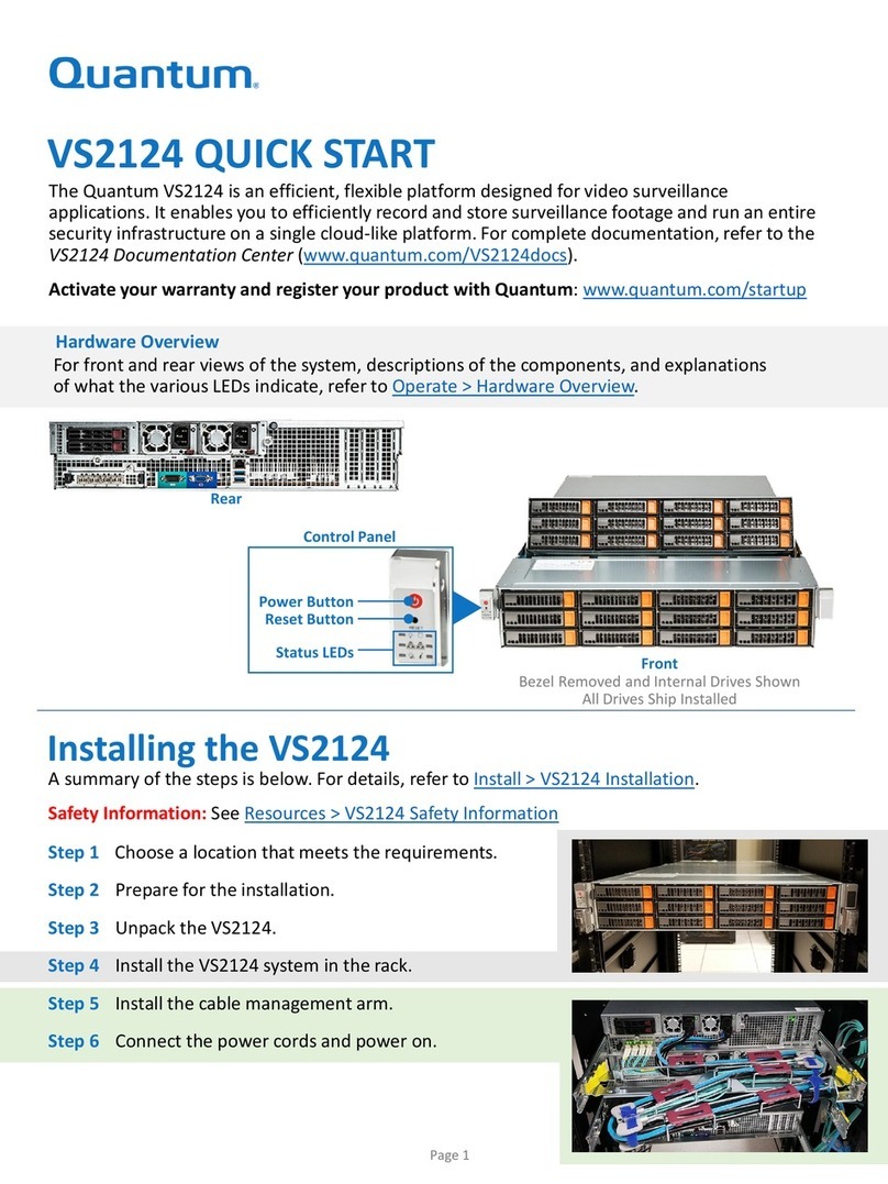 Quantum VS2124 quick start guide