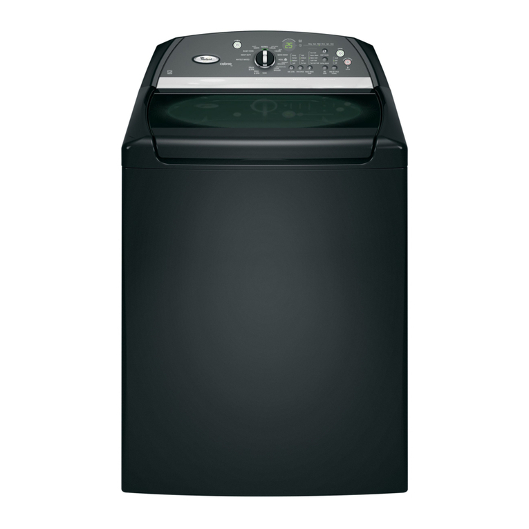 Whirlpool WTW6600SW0 manual