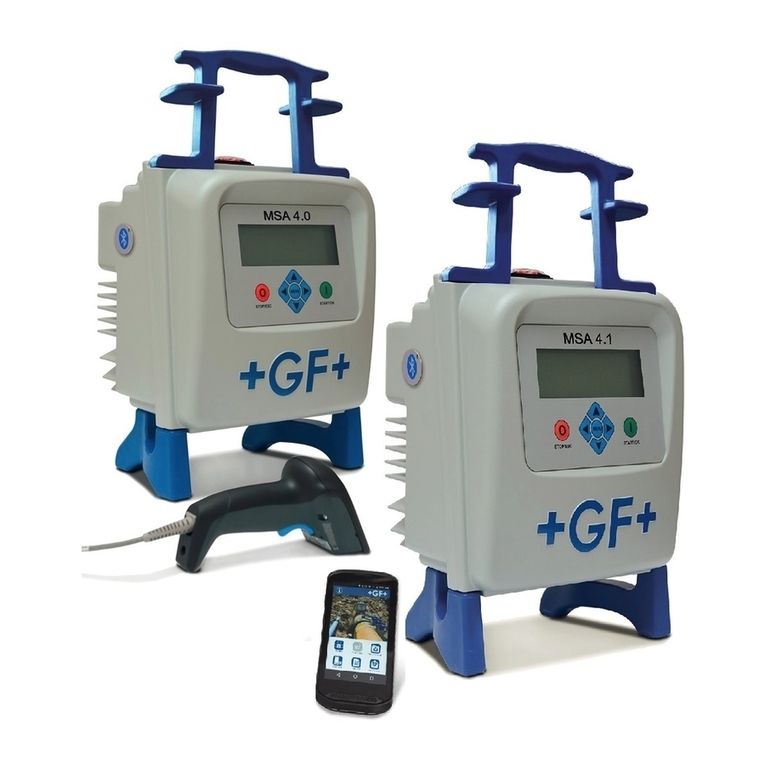GF MSA 4.0 instruction manual