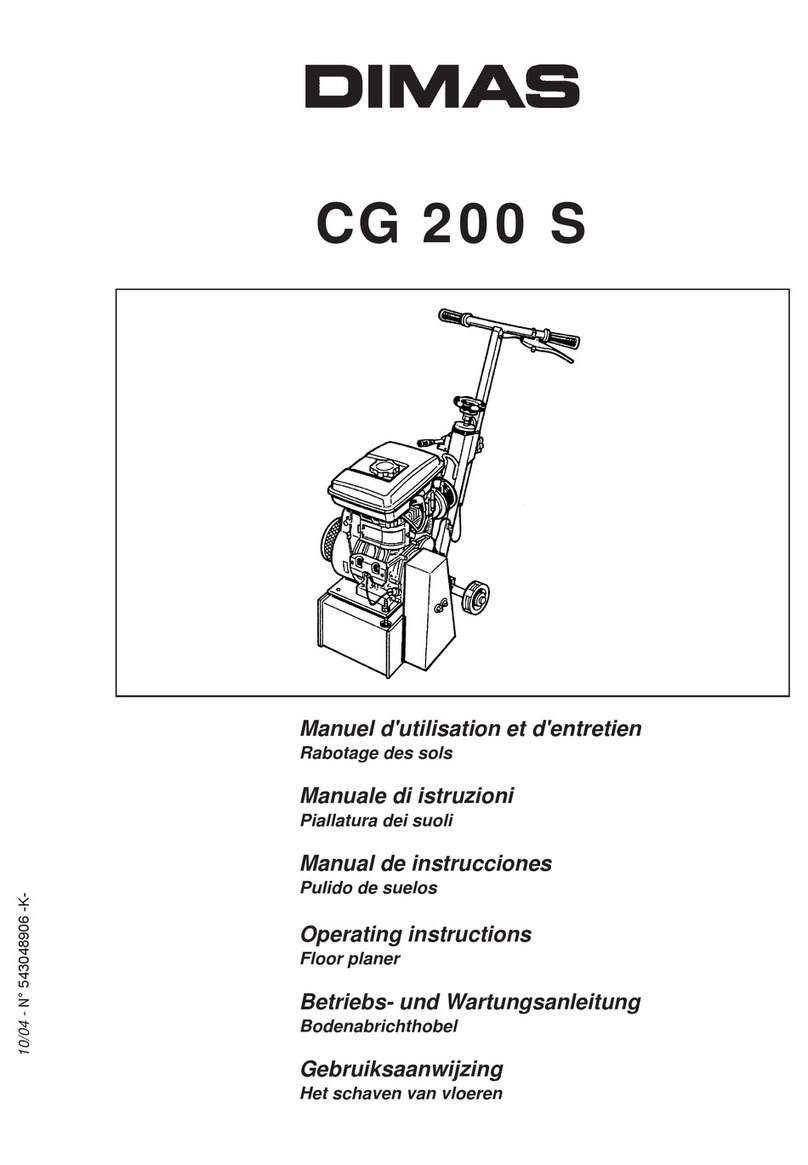 Dimas CG 200 S operating instructions