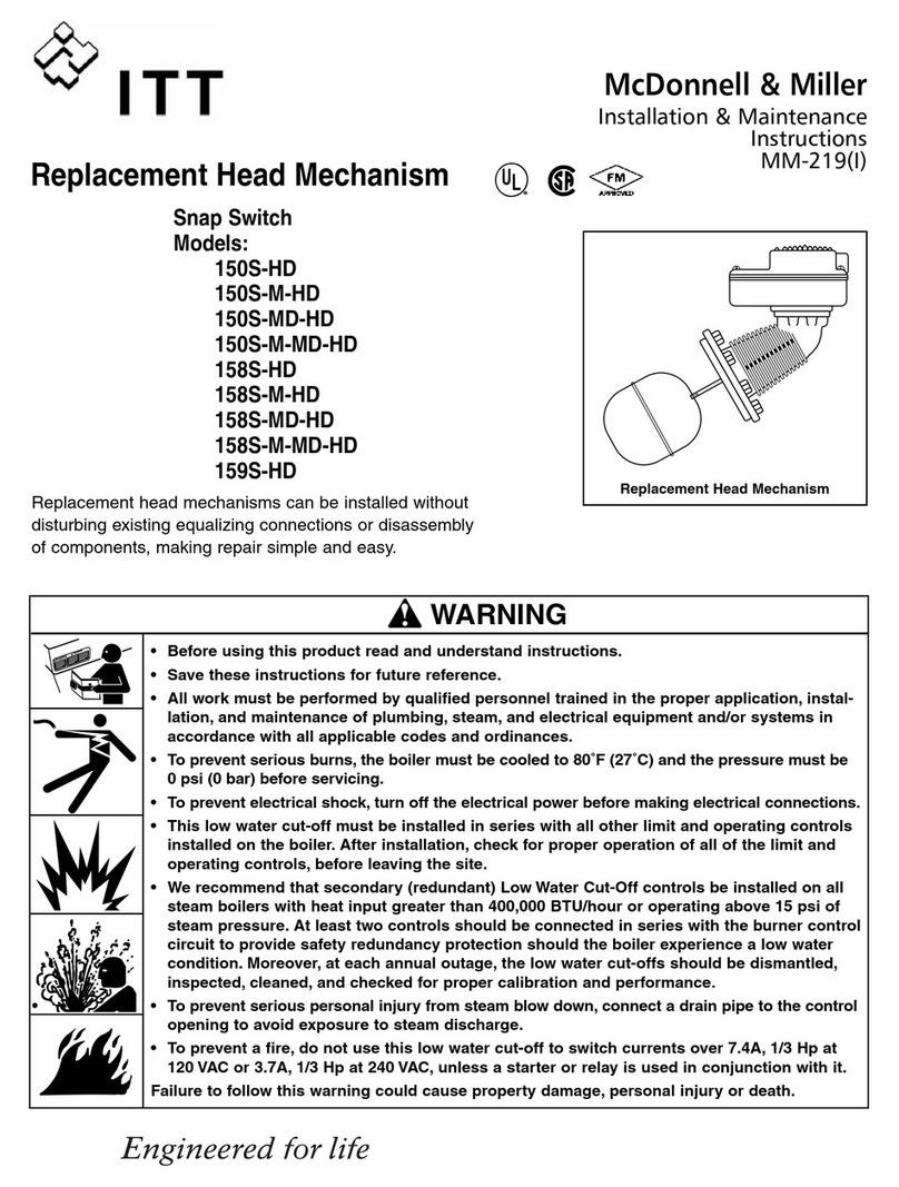 ITT 150S-HD Installation and operating instructions