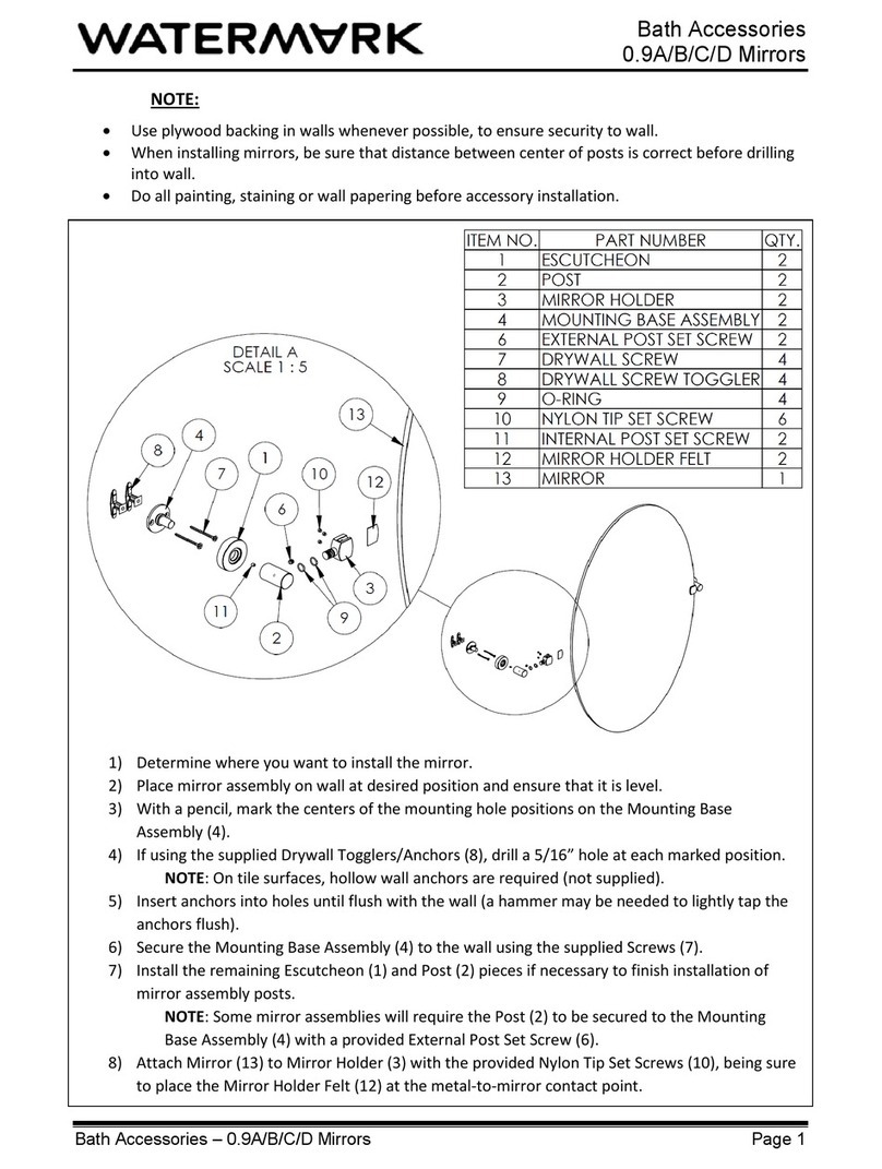 Watermark 23-0.9A quick start guide Watermark 23-0.9A quick start guide
