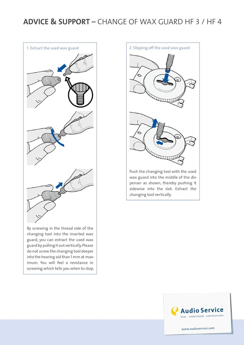 Audio Service HF 3 Guide
