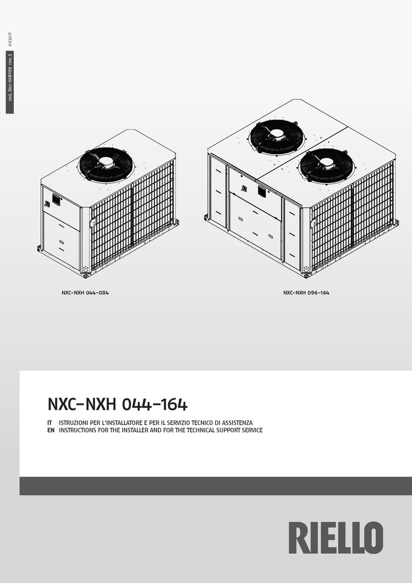 Riello NXC 044 User guide