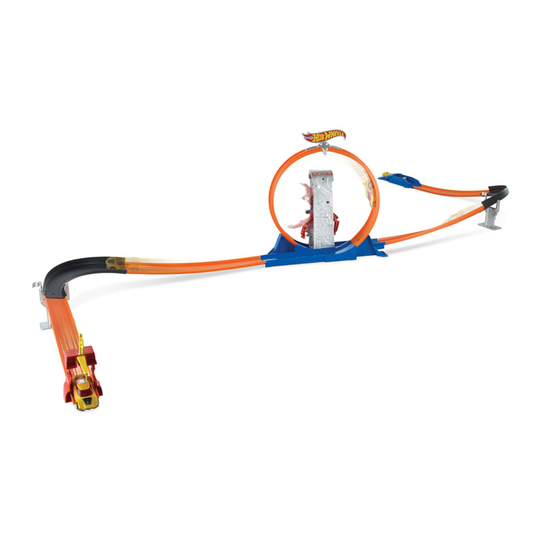 Mattel Hot Wheels Mega Rally instructions