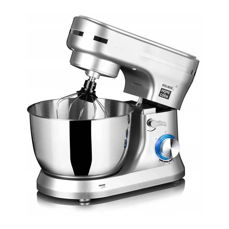 Koliber HOME&COOK Premium ROBOMAX X-1200-W Instruction manual & warranty