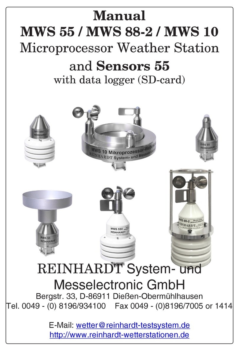 Reinhardt Sensors 55 manual