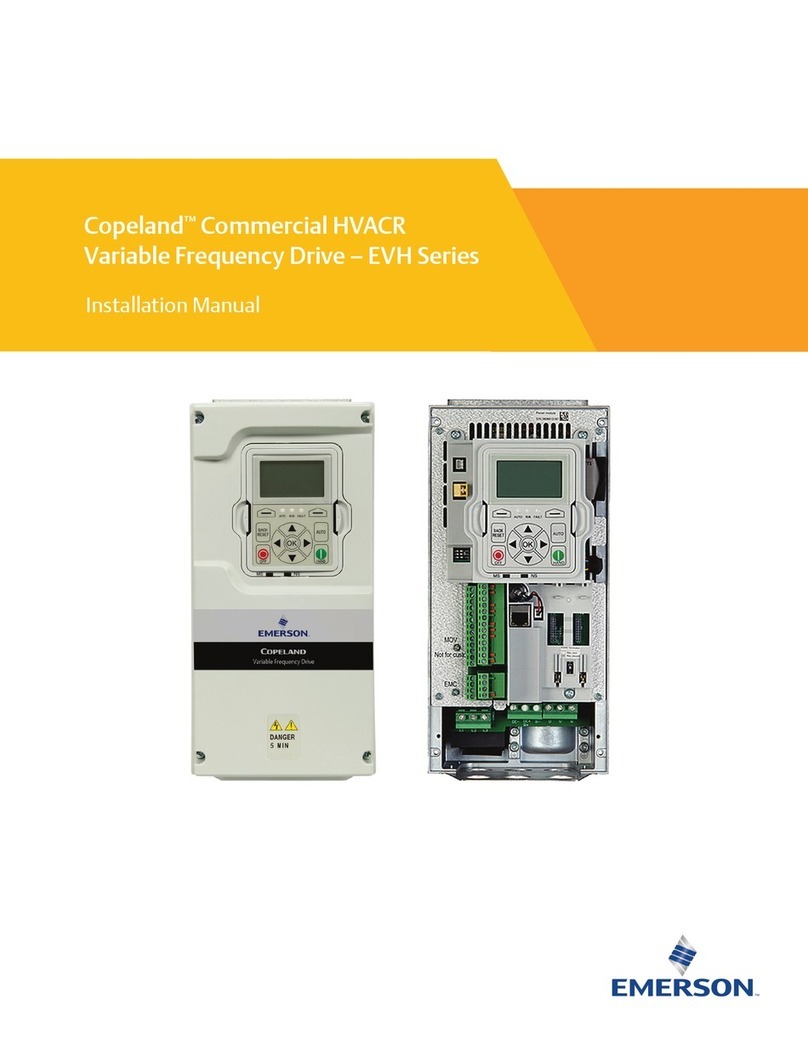 Emerson EVH Series User manual