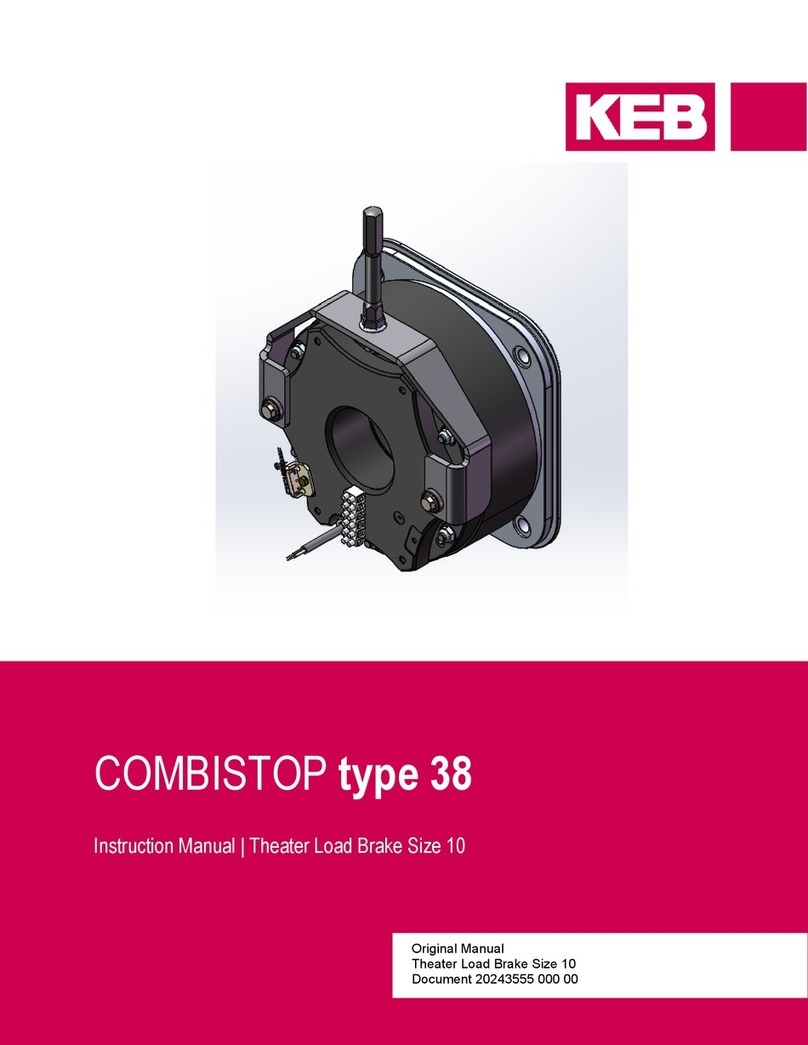 KEBCO COMBISTOP 38 User manual