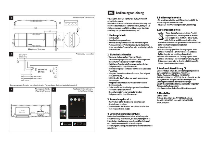 DOTLUX CASAMB user manual
