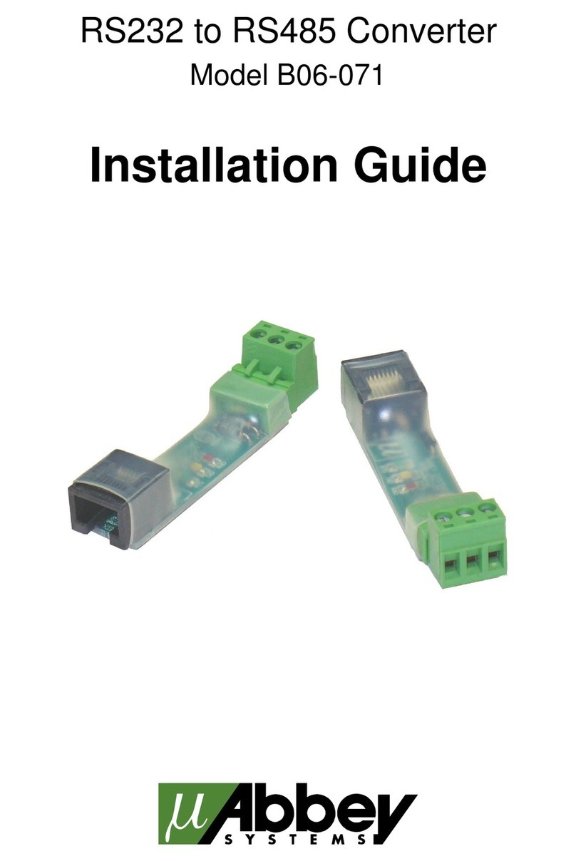Abbey B06-071 installation guide