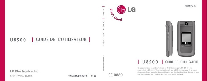 LG U8500 User manual