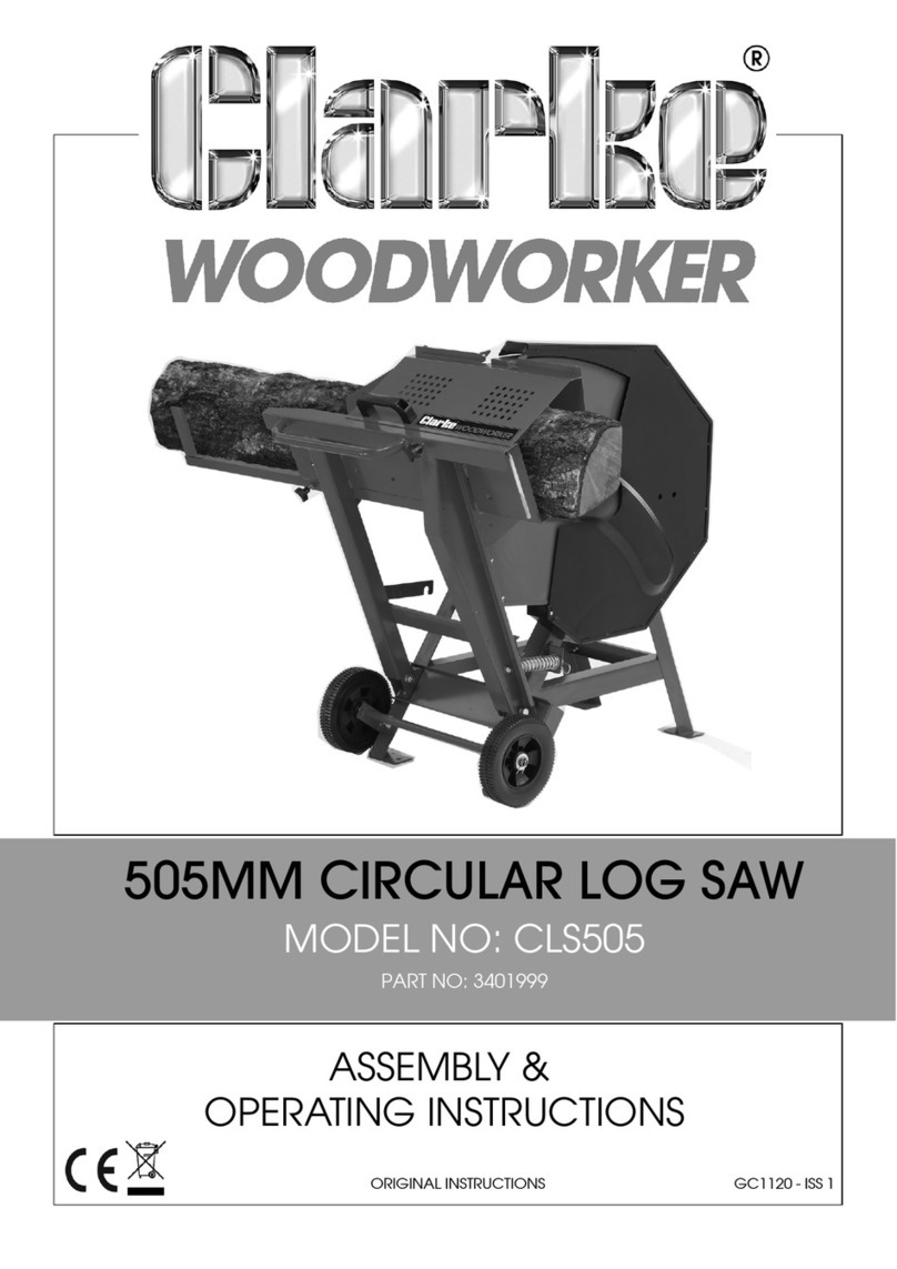 Clarke CLS505 User manual