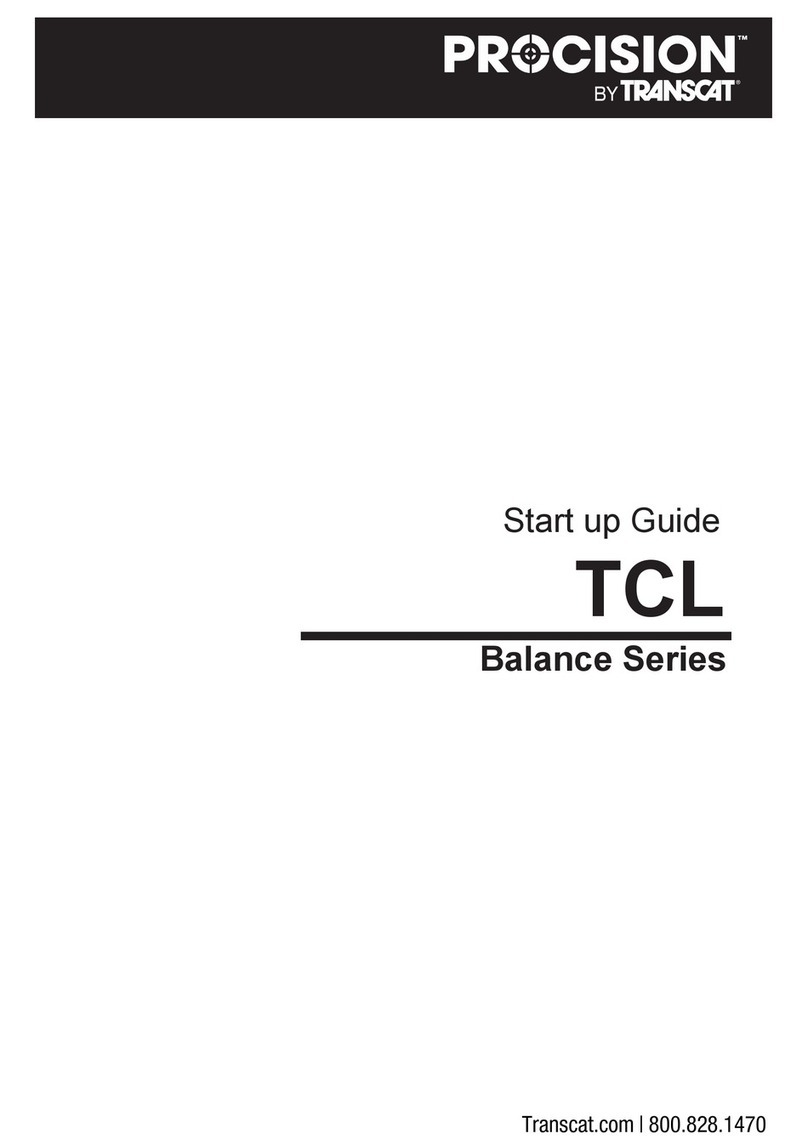 Transcat PROCISION TCL Series Startup guide