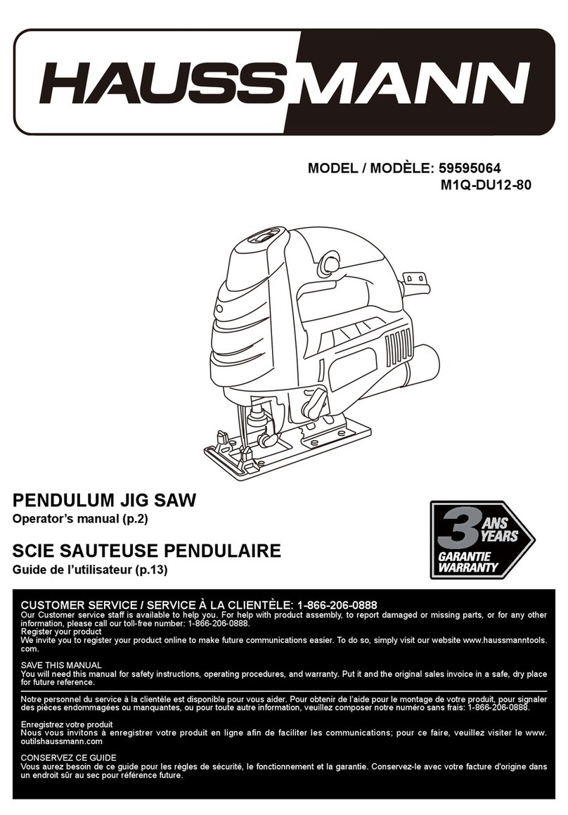 Haussmann 59595064 User manual