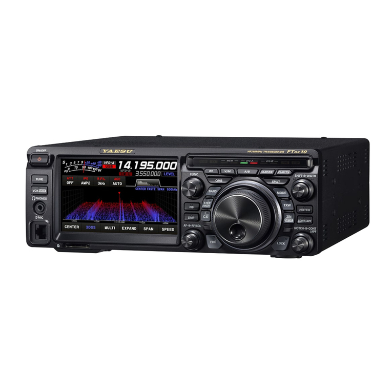 Yaesu FTDX10 User manual Yaesu FTDX10 User manual