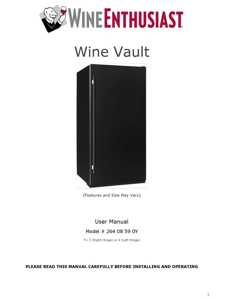 WineEnthusiast 264 08 59 0Y user manual WineEnthusiast 264 08 59 0Y user manual