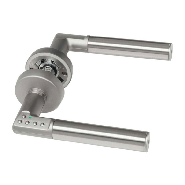 Assa Abloy Code Handle Fitting and operating instructions
