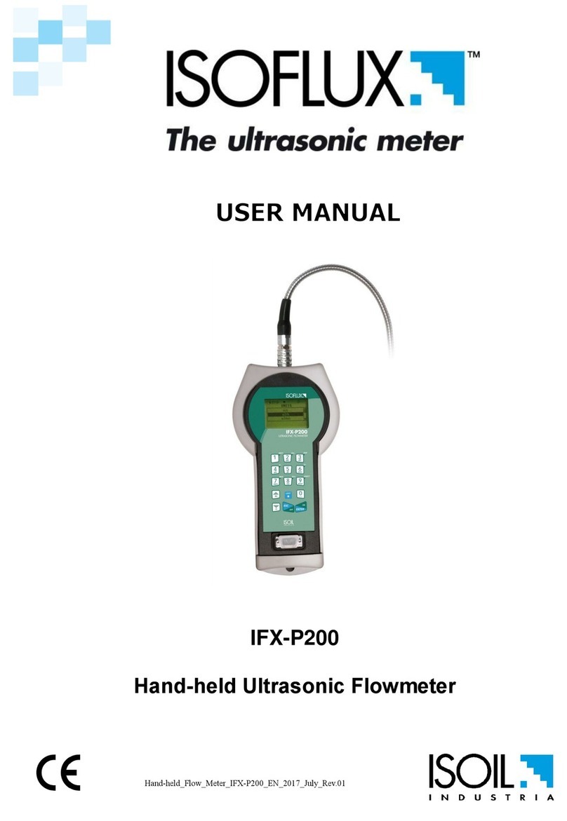 ISOIL ISOFLUX IFX-P200 user manual