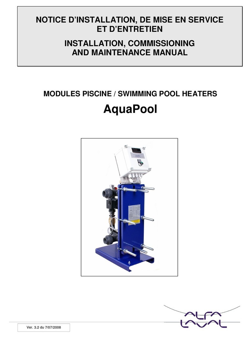 Alfalaval AquaPool-7 Installation, commissioning and maintenance manual